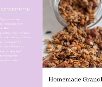 Homemade granola